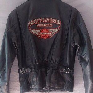 Women's Harley Davidson Leather Jacket X Small​​​​​​​​​